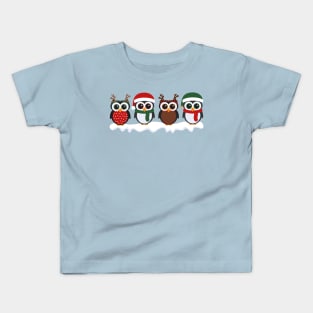 Christmas Penguins Kids T-Shirt